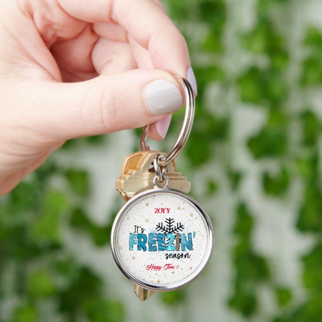 Porte-clés Personnaliser de la saison de gel (main)