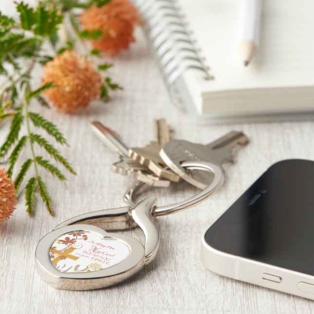 Porte-clés Personnaliser, Jubilee Anniversaire Nun Cross, Fil (Côté )