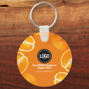 Porte-clés Personnaliser l'entreprise Orange Company
