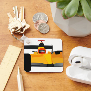 Porte-clés Personnaliser Race Car Cadeaux de fête d'anniversa