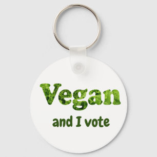 Porte-clés Personnaliser Vegan Activist Voter