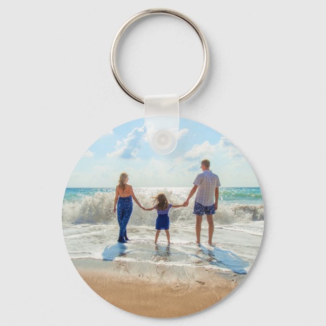 Porte-clés Personnaliser votre Porte - clé photo de famille P (Recto)