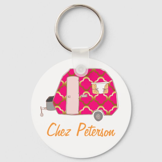Porte-clés personnalisés pour propriétaire de cara (Recto)