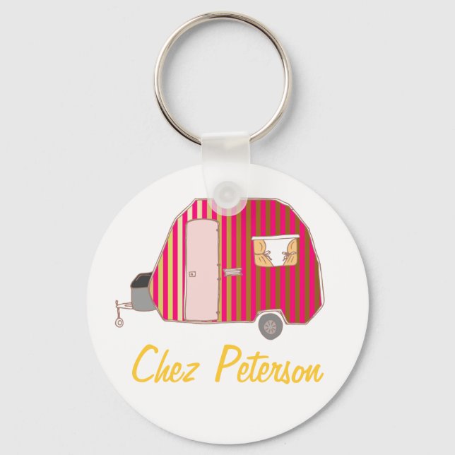 Porte-clés personnalisés pour propriétaire de cara (Recto)