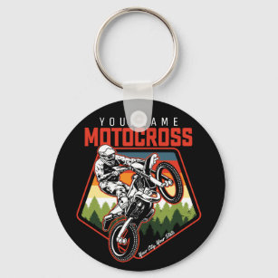 Porte-clés Personnalized Motocross