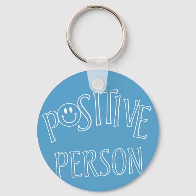 Porte-clés Personne Positive (Recto)