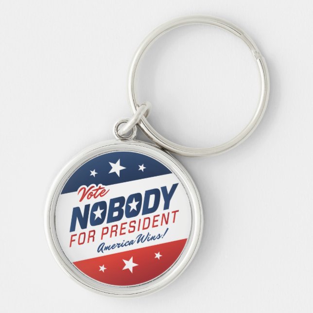 Porte-clés Personne pour le Président Keychains (Devant)