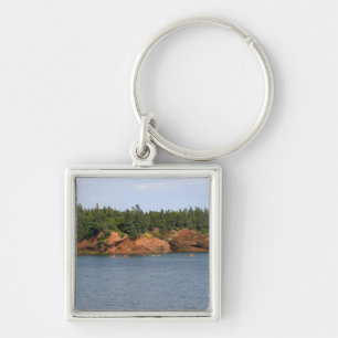 Porte-clés Personnes en kayak de mer dans la baie de Fundy à 