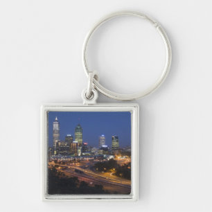 Porte-clés Perth, Australie. Vue sur le centre-ville de Perth