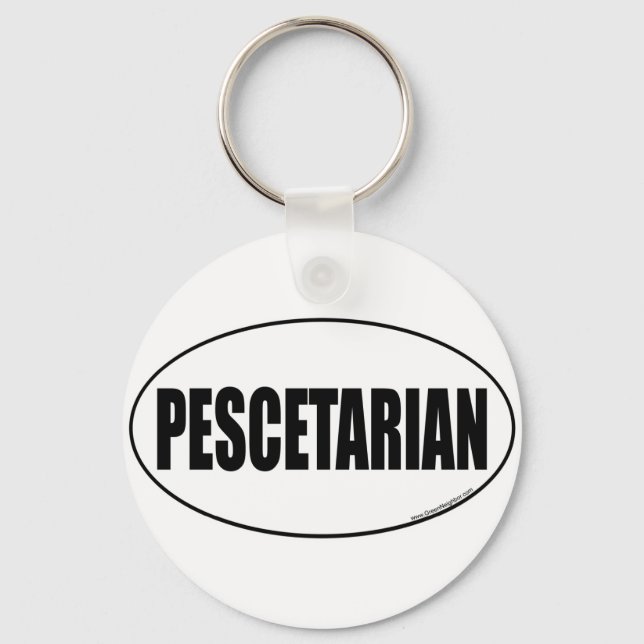Porte-clés Pescétarien, Pescotarien (Recto)