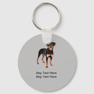Porte-clés Pet Thème Rottweiler Dog