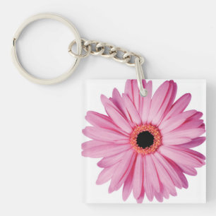 Porte-clés Pétales de marguerite rose - Super mignonne