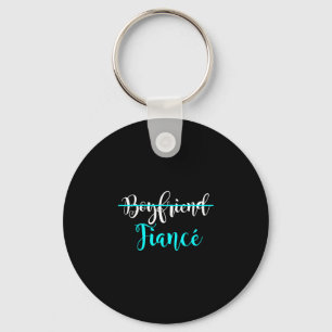 Porte-clés Petit ami homme fiancé couple fiançailles droit