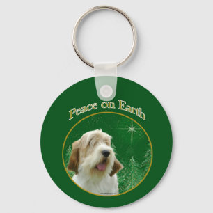 Porte-clés Petit Basset Griffon Vendeen Peace