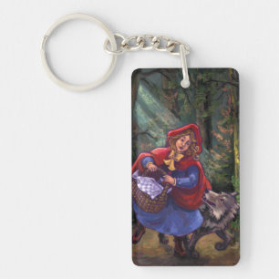 Porte-clés Petit Chaperon Rouge