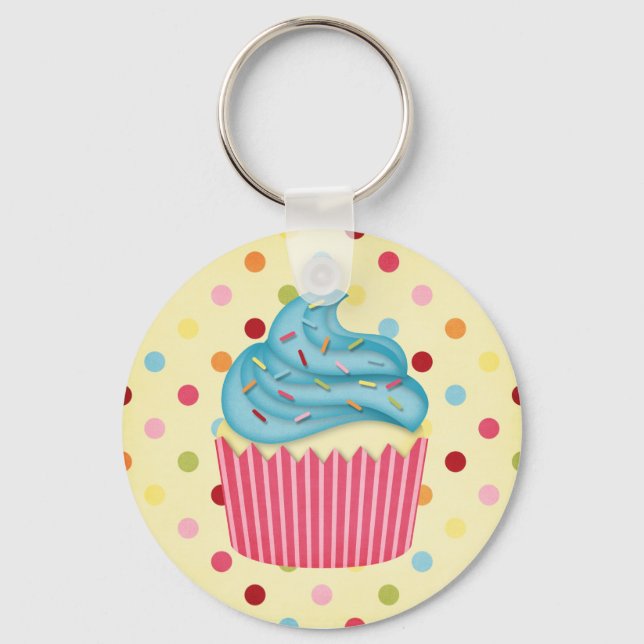 Porte-clés petit cupcake (Recto)