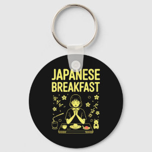 Porte-clés Petit-déjeuner japonais Thé de riz miso matin zen