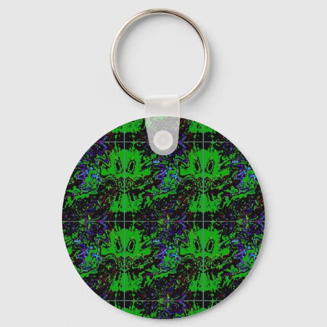 Porte-clés Petit diable vert (Recto)
