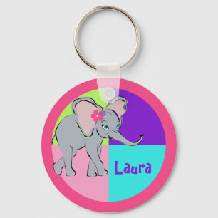 Porte-clés Petit éléphant mignon