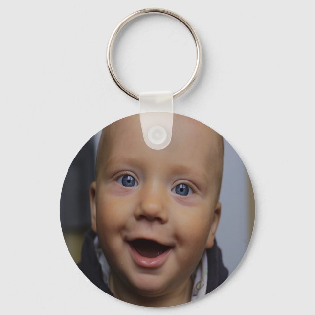 Porte-clés Petit garçon souriant (Recto)