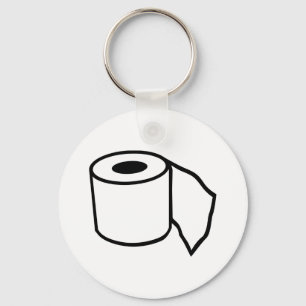 Porte-clés Petit pain de papier hygiénique