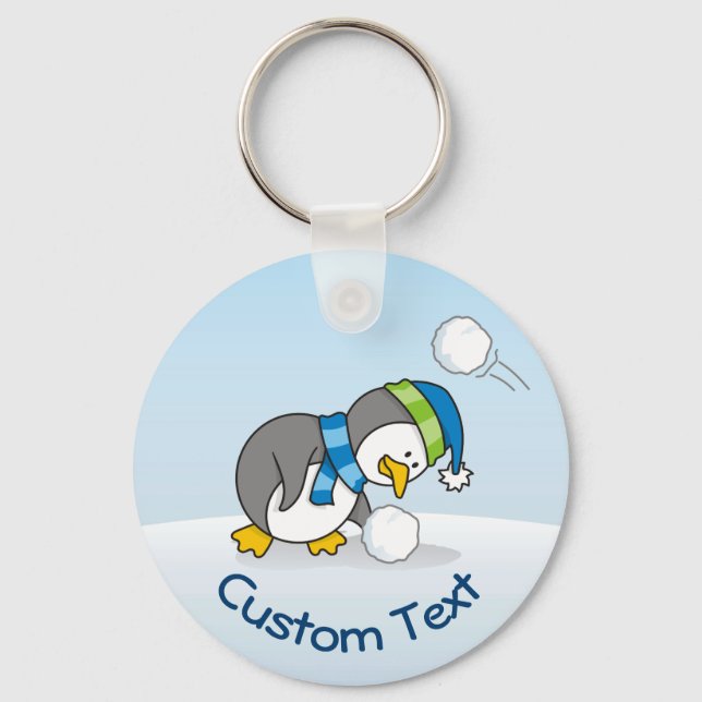 Porte-clés Petit Penguin Obtenir un Porte - clé de boule de n (Recto)