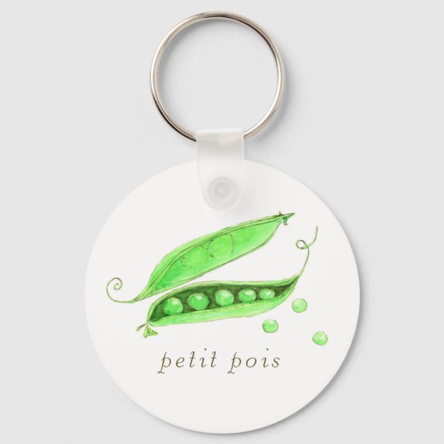 Porte-clés Petit Pois (Recto)