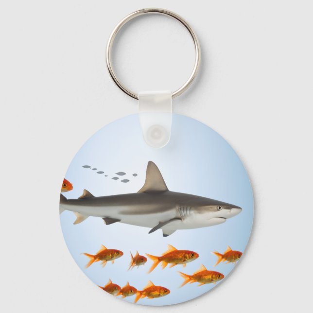 Porte-clés Petit Poisson Grande Ombre (Recto)