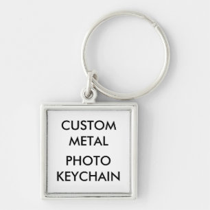 Porte-clés Petit porte - clé carré de photo personnalisé p