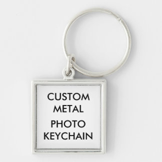Porte-clés Petit porte - clé carré de photo personnalisé par