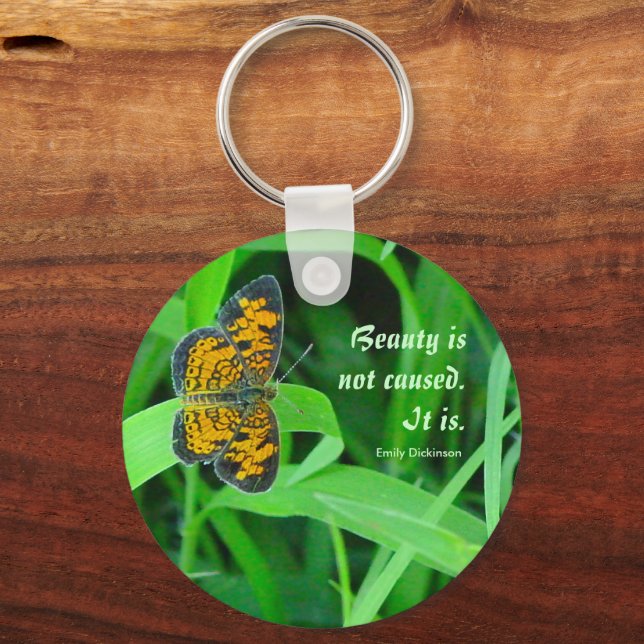 Porte-clés Petit Porte - clé papillon (Recto)