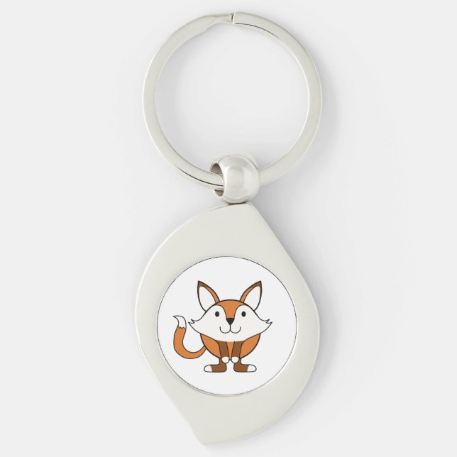 Porte-clés Petit renard (Devant)