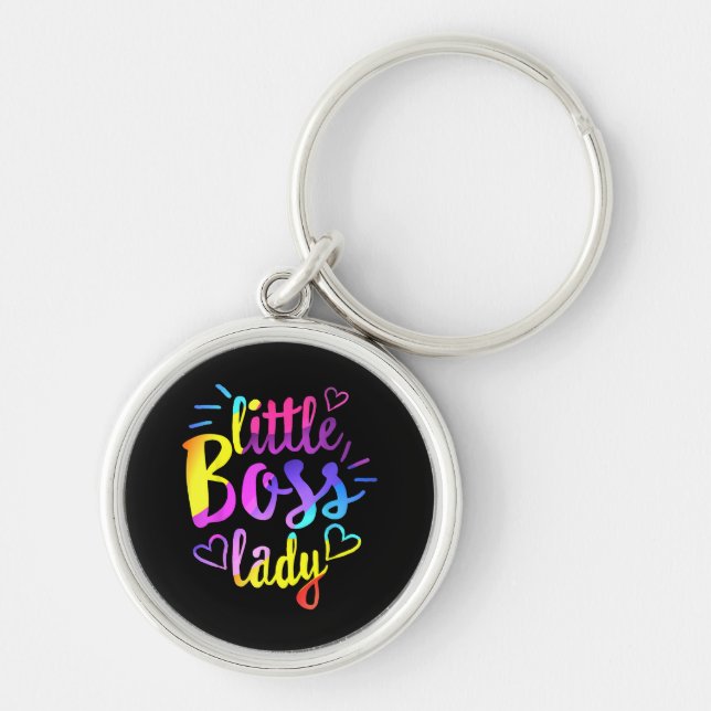 Porte-clés Petite fille de la patronne mini bos (Devant)