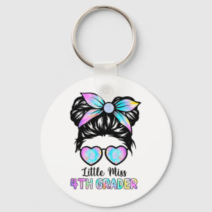 Porte-clés Petite Fille de Quatrième Année de Classe T-Shirt