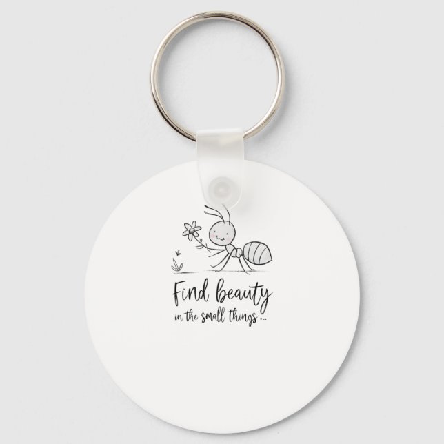 Porte-clés Petite fourmi - Sticker pour fourmi1 (Recto)
