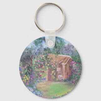 Porte-clés Petite maison au bout du chemin