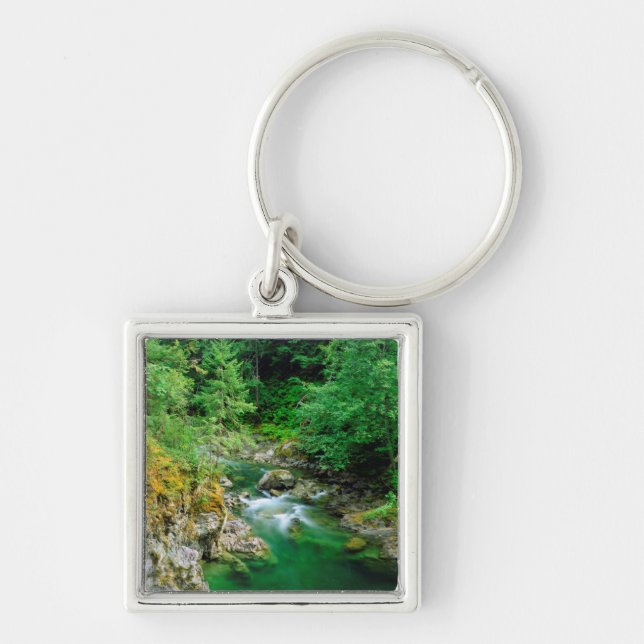 Porte-clés Petite rivière Qualicum (Devant)