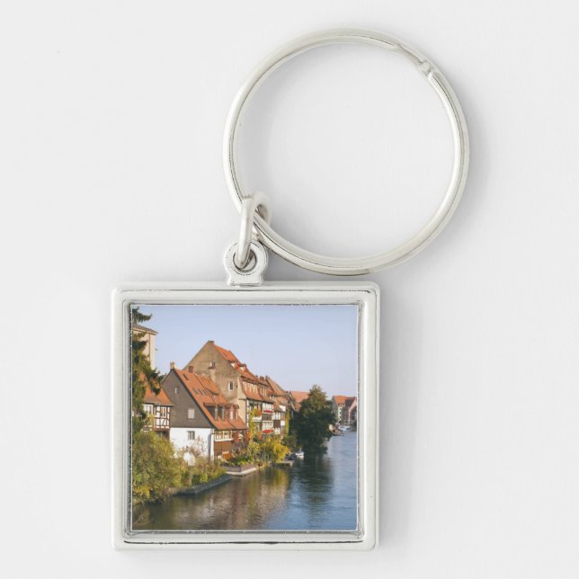 Porte-clés Petite Venise (Klein Venedig) et rivière Regnitz (Devant)