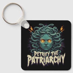Porte-clés Pétrifier le Patriarcat Medusa Empowerment
