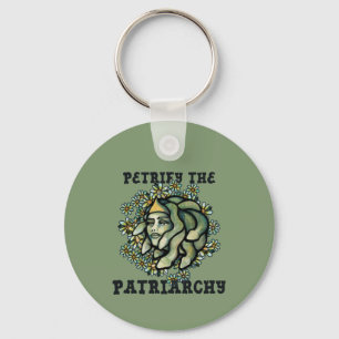 Porte-clés Petrifier le patriarcat Medusa Gorgon
