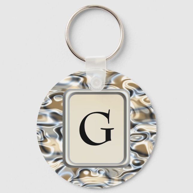 Porte-clés Pétrole et eau (Recto)