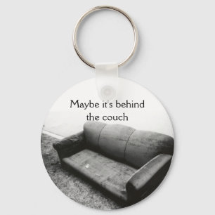 Porte-clés Peut-être est-ce derrière