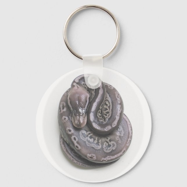 Porte-clés Pewter Ball Python (Recto)