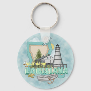 Porte-clés phare de Louisiane