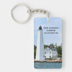 Porte-clés phare de New London Harbor, CT