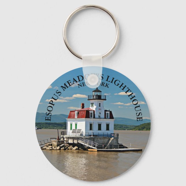 Porte-clés Phare d'Esopus Meadows, Porte - clé de New York (Recto)