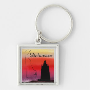 Porte-clés Phare du Delaware
