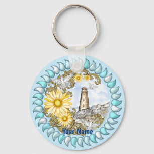 Porte-clés Phare Jaune Daisy