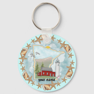Porte-clés phare Minnesota Shells
