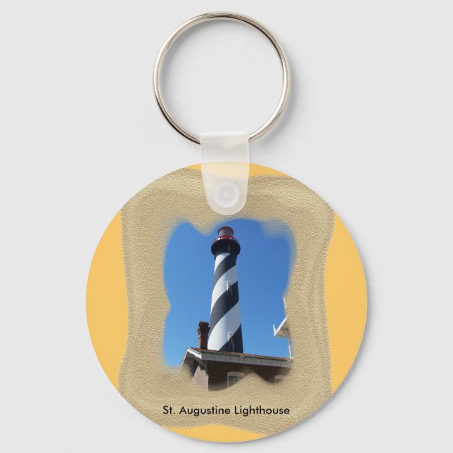 Porte-clés Phare Saint Augustine (Recto)